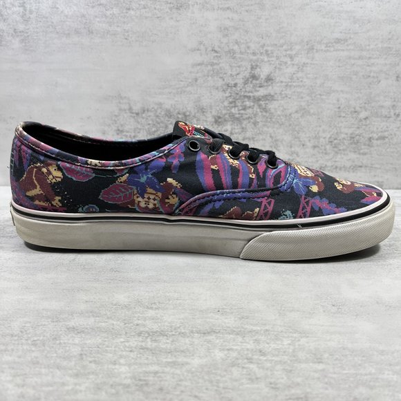 Vans Nintendo Donkey Kong Game Over Sneakers - Men's Size 9 - Picture 2 of 11